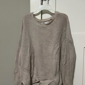 Hollister Beige Knit Sweater